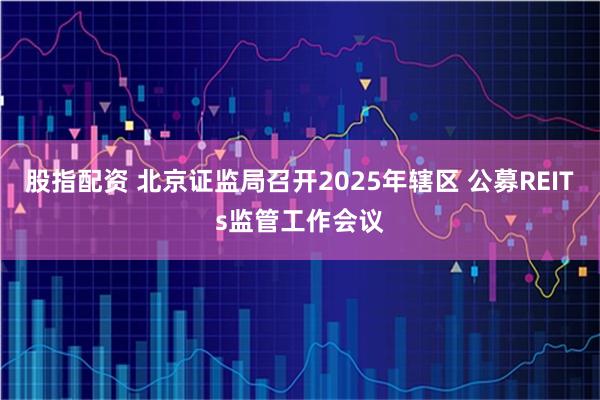 股指配资 北京证监局召开2025年辖区 公募REITs监管工作会议